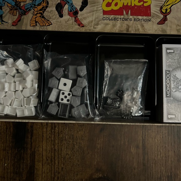 Brand new never used Marvel monopoly game, collectors addition - Picture 2 of 5
